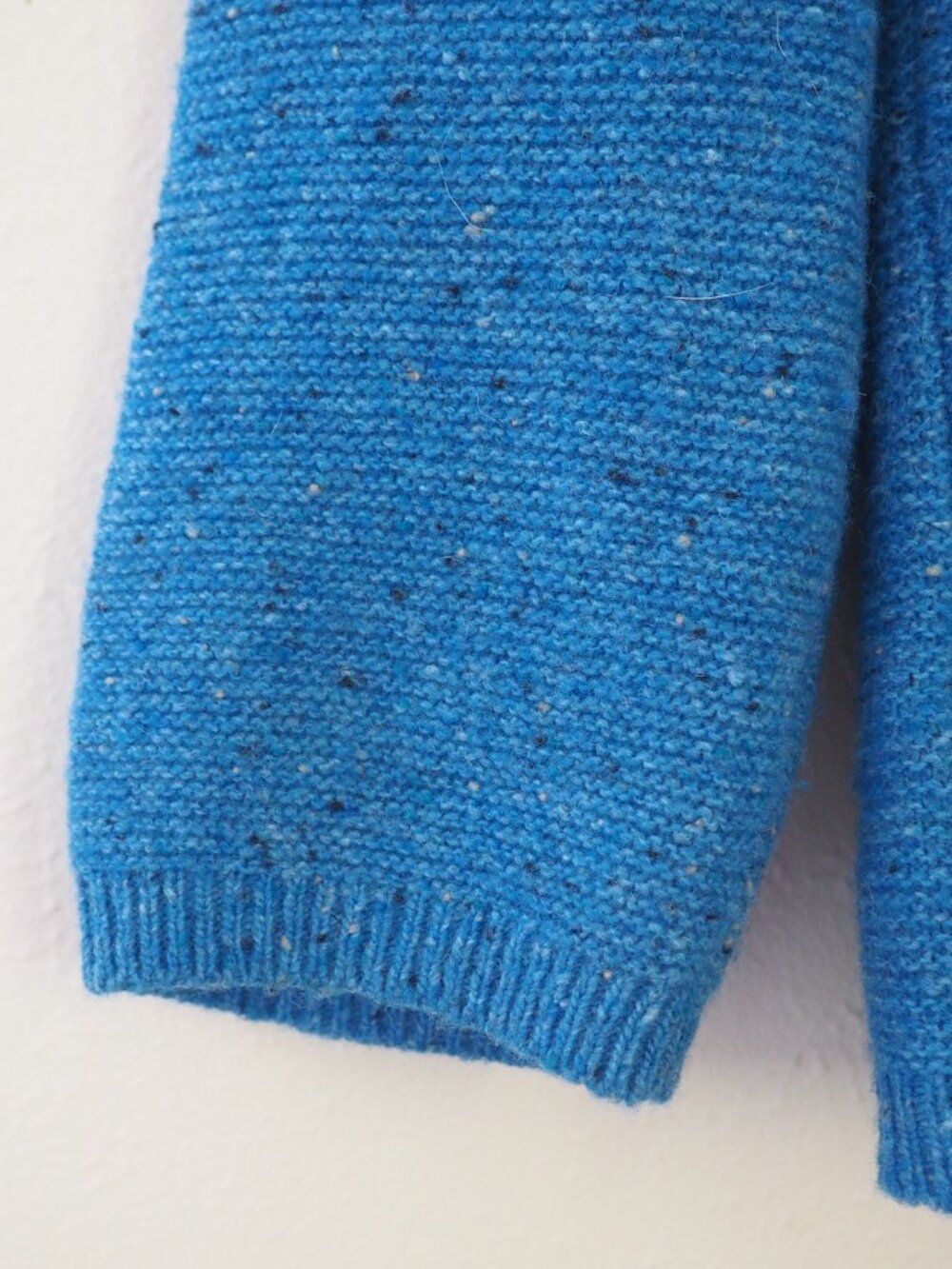 Tabitha Webb Blue Button Shoulder Sweater sz XL - Picture 7 of 8
